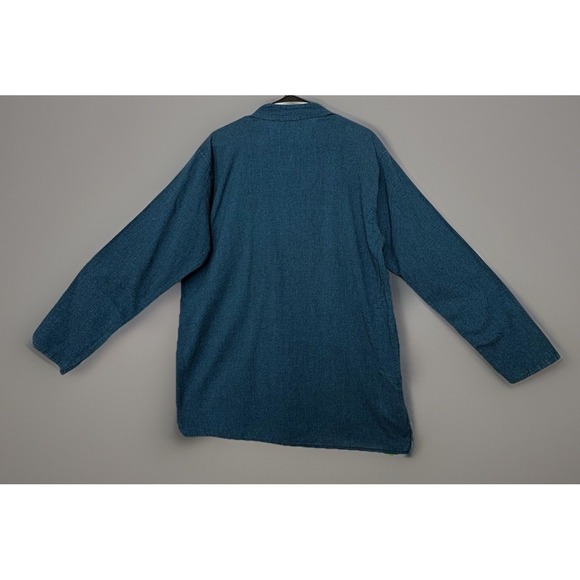 2-Shop O Holic Fashion Cotton Pullover Tunic Shirts XXL Long Sleeve Olive/Teal - Picture 7 of 15